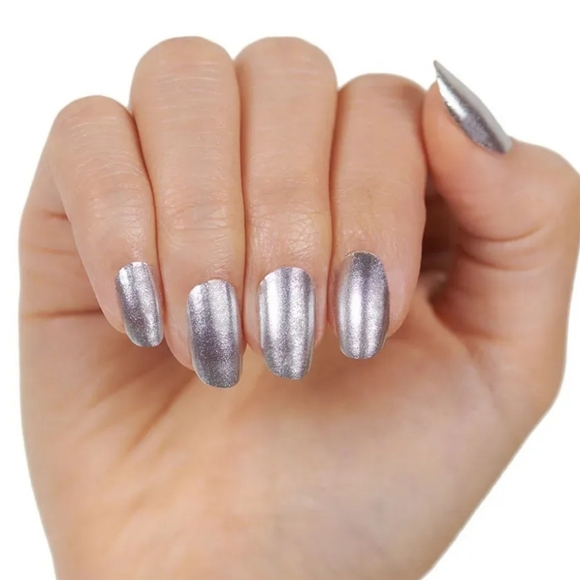 Color Street Silver Lust Nail Polish Strips NWT - Picture 3 of 11